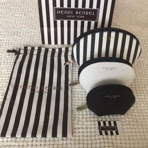Henri bendel centennial cosmetics bags